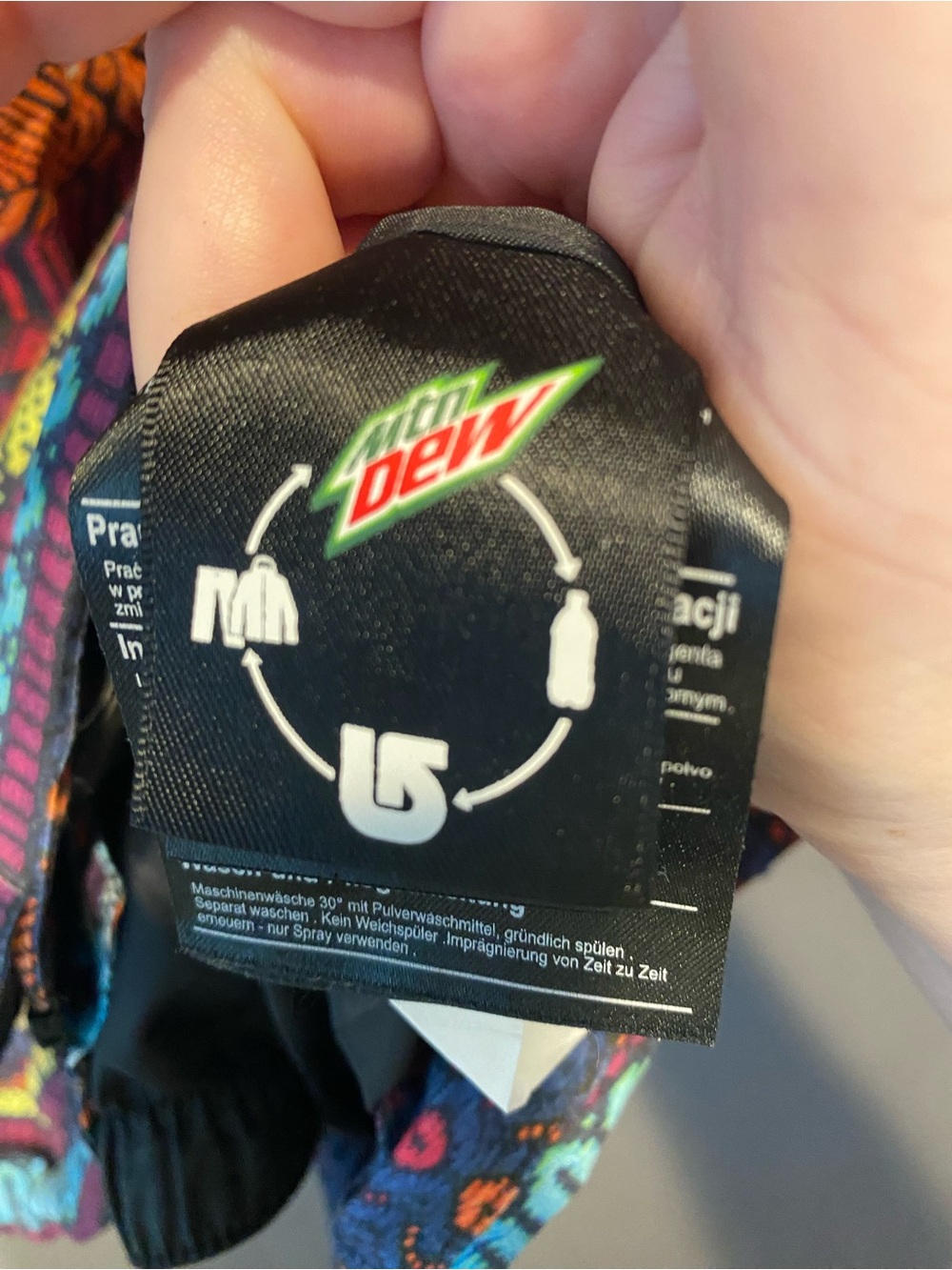 Burton Multi-Color Geometric Ski Jacket - Picture 3 of 7